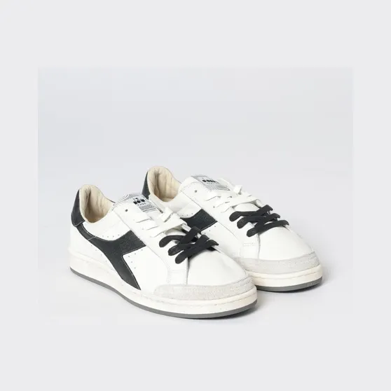 Diadora Prestige Used Leather Sneakers Black (201182230C0351)