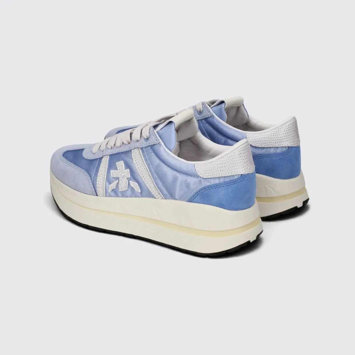 Premiata Leather Bethcoin Sneakers Blue (BETHCOIN8146) (2)