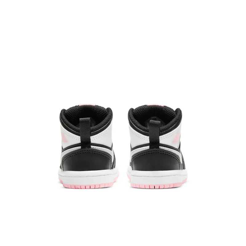 Jordan 1 Mid White Black Light Arctic Pink (TD) (644507-061)