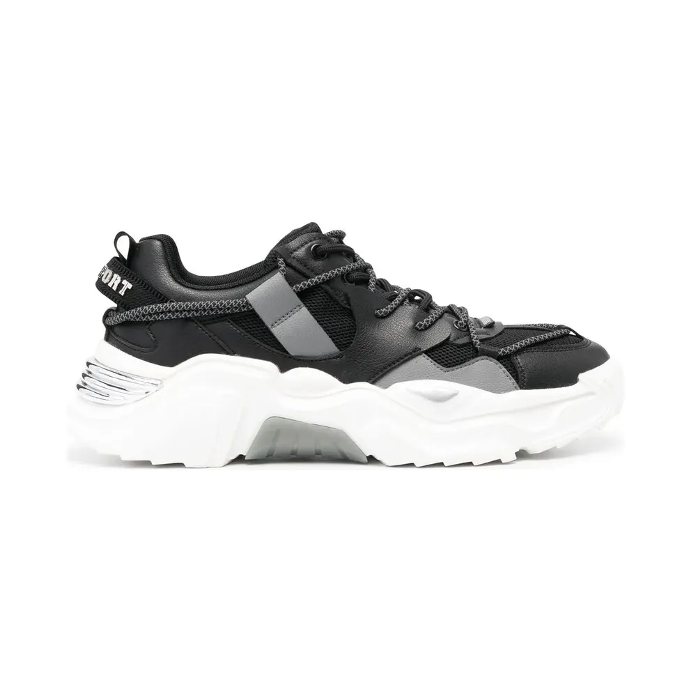 Plein Sport Runner with vlakken – Black (AABSUSC0351STE003N)