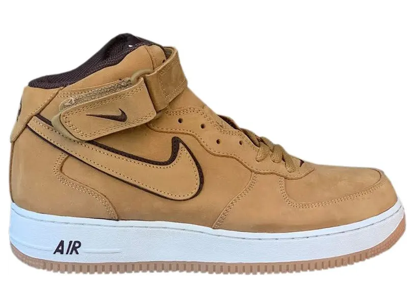 Nike Air Force 1 Mid WP Waterproof Wheat (307105-771)