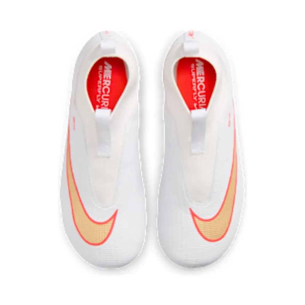 Nike Jr. Mercurial Superfly 11 Academy ‘ Multi-Ground High-Top “White/Bright Crimson/Blur” (IU1783-100)