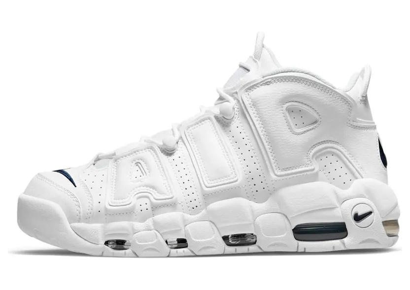 Nike Air More Uptempo ’96 Wit – “White / Navy” (DH8011-100)