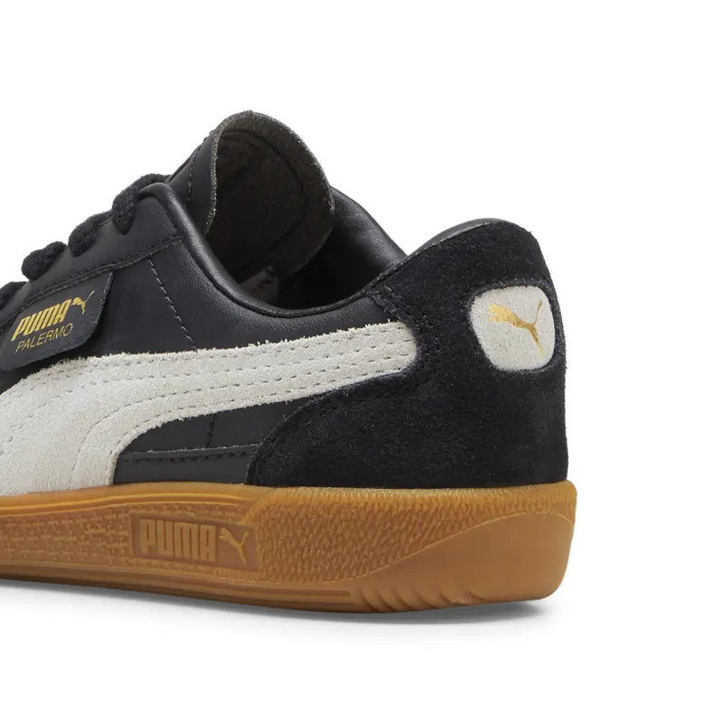 Puma Palermo “Puma Black / Feather Gray / Gum” (397276_03)