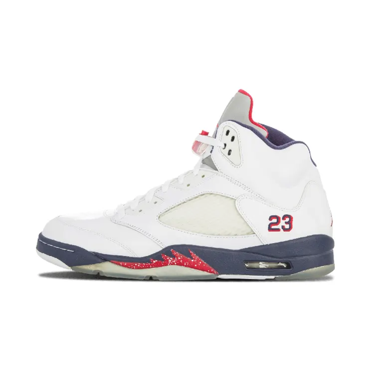 Air Jordan Nike AJ 5 V Retro Olympic 2011 (136027 103)