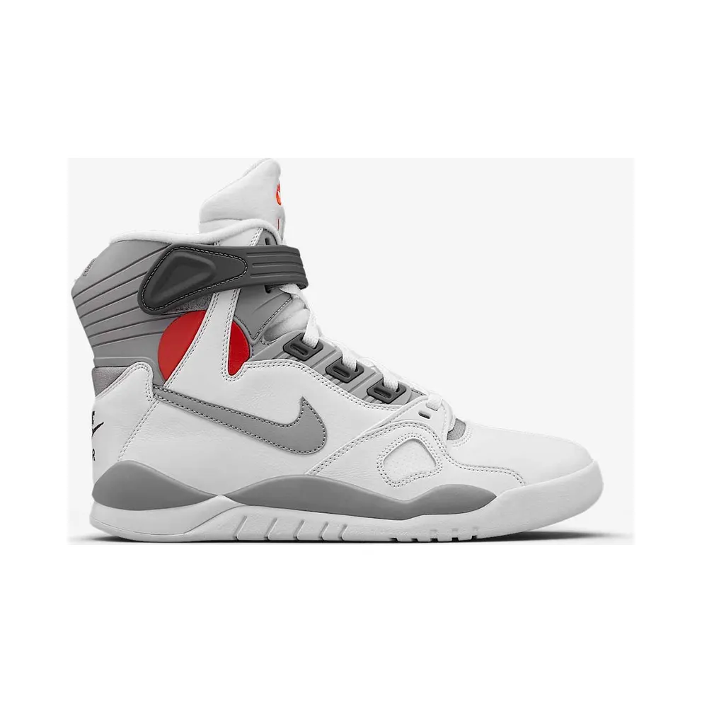 Nike Air Pressure Retro White Cement Grey (2016) White/Cement Grey-Varsity Red (831279-100)