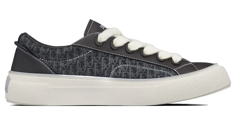 Dior B33 Sneaker Black Smooth Calfskin Oblique Jacquard (3SN303ZYS_H981)