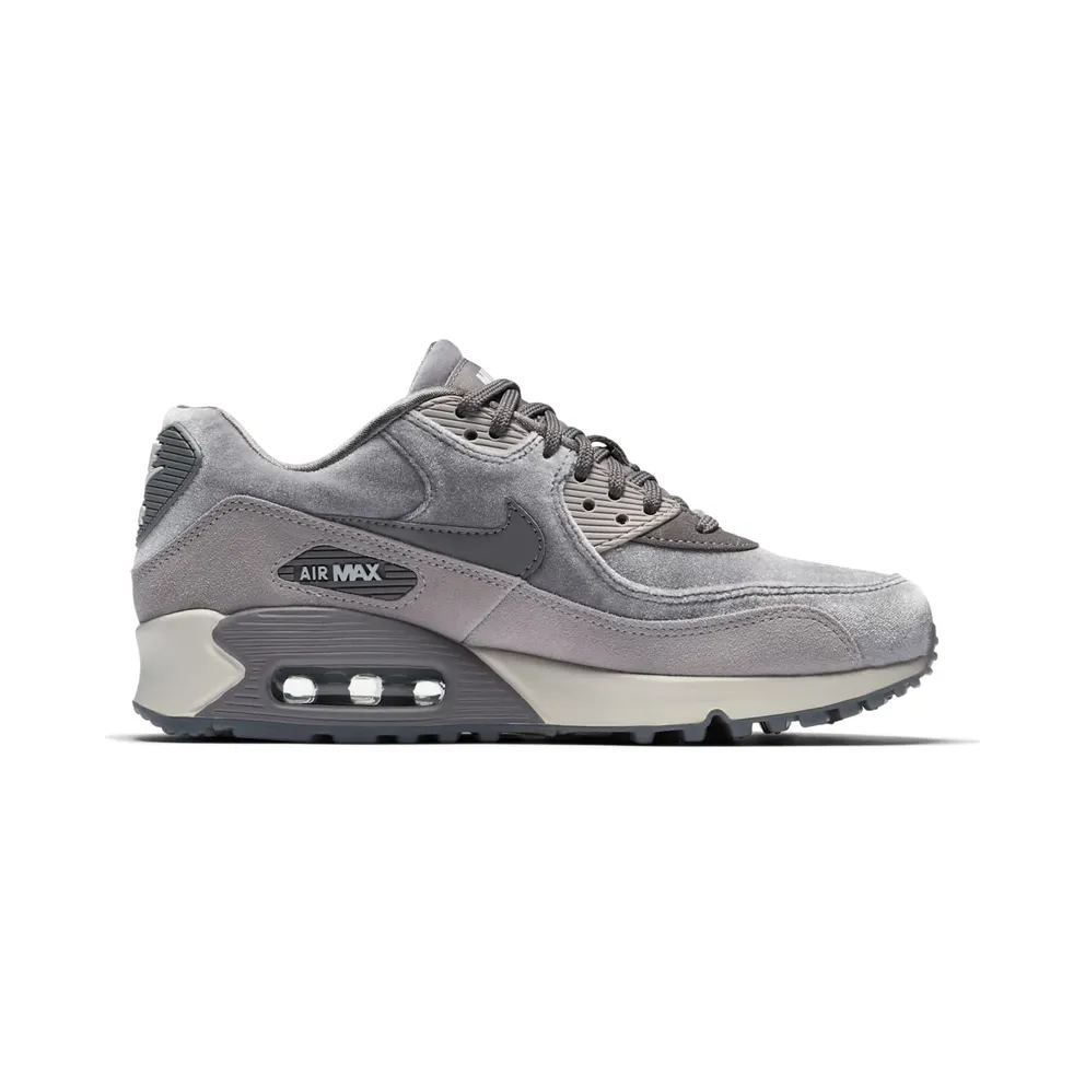 Nike Air Max 90 Velvet Gunsmoke (W) Gunsmoke/Gunsmoke (898512-007)
