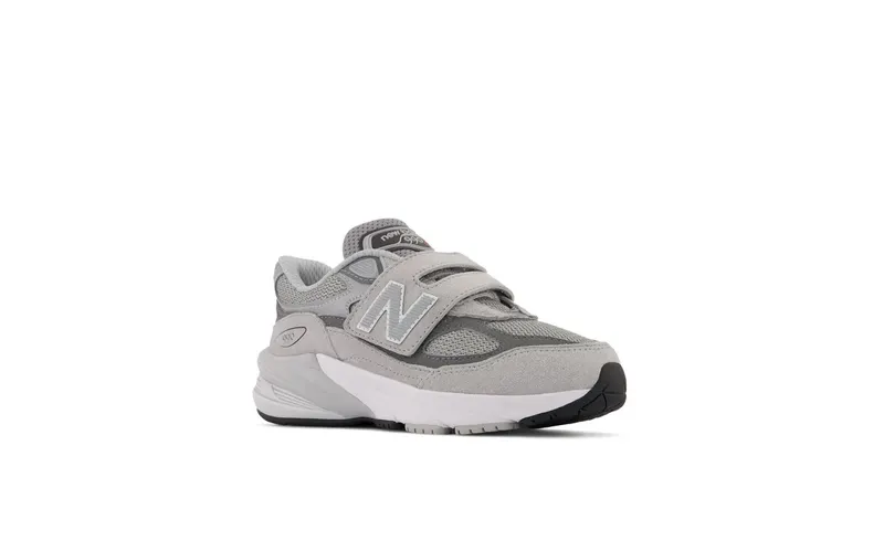 New Balance FuelCell 990v6 Hook and Loop Grey Silver (PV990GL6)