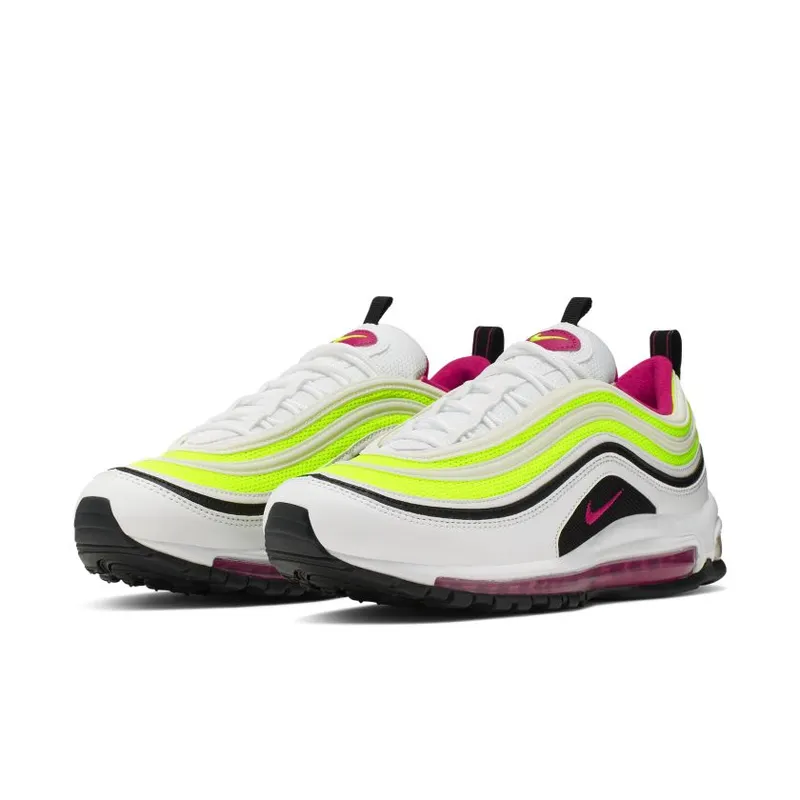 Nike Air Max 97 White Black Volt Rush Pink White/Black-Volt-Rush Pink (CI9871-100)
