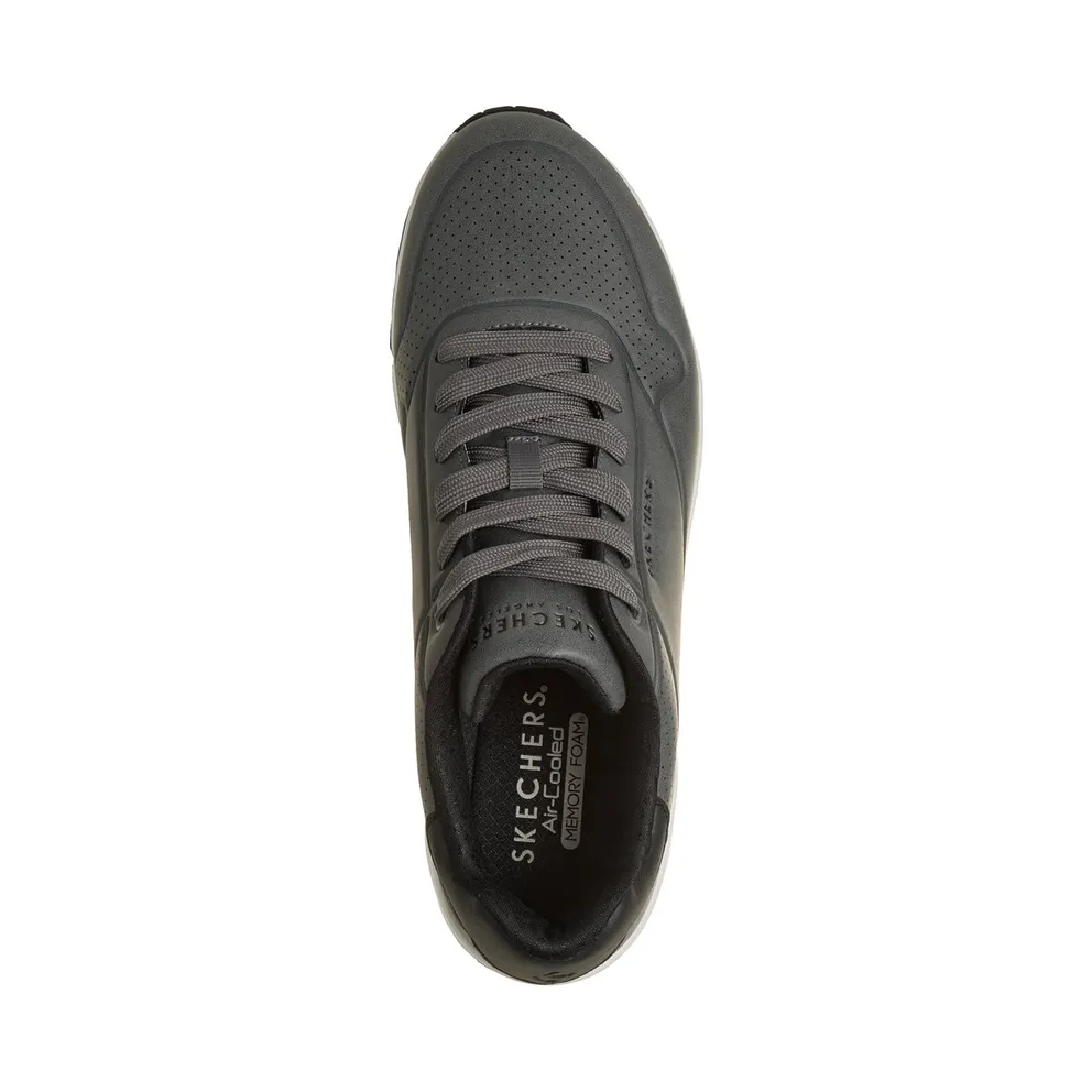 Skechers Uno “Vintage Steps Sneaker Grey” (183366CHAR)