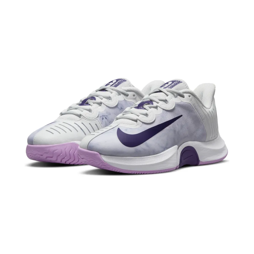 NikeCourt Air Zoom GP Turbo Hardcourt Grey “Photon Dust / Fuchsia Glow / White / Court Purple” (CK7580-024)