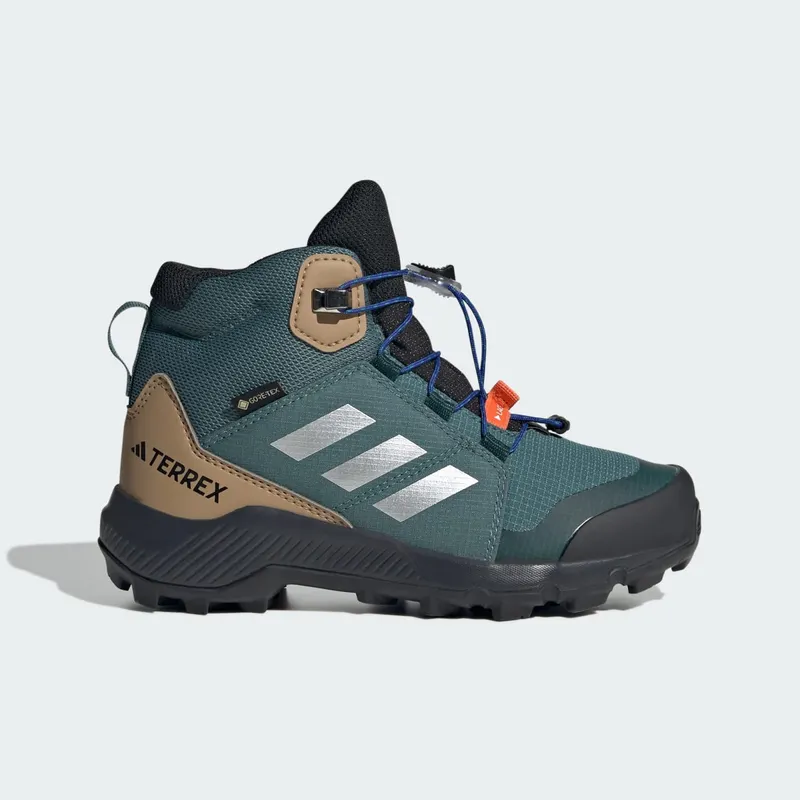 Adidas Terrex Mid GORE-TEX Hiking Preloved Teal / Silver Metallic / Semi Lucid Blue (JS2927)