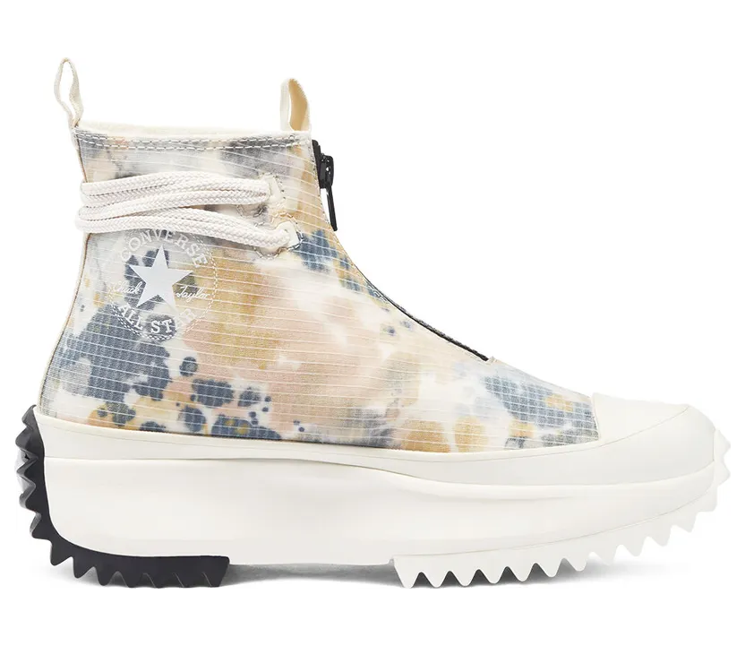 Converse Festival Run Star Hike High Top Egret Wit Zwart (170776C)