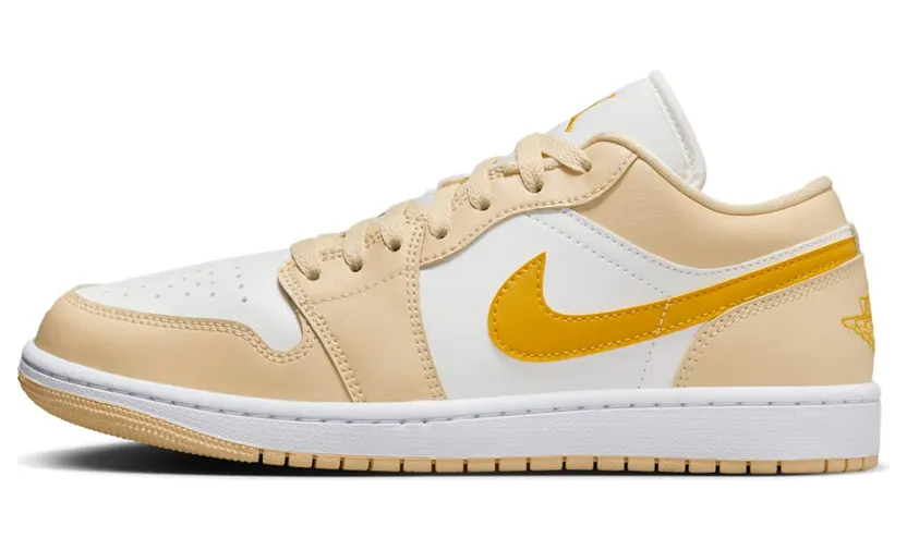 Air Jordan 1 Low “Sail / Pale Vanilla / White / Yellow Ochre” (DC0774-170)