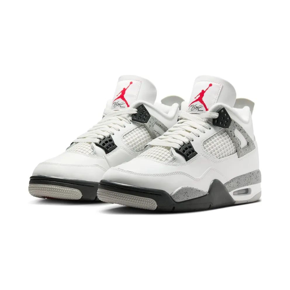 Jordan Air Jordan 4 “Summit White/Fire Red/Tech Grey/Black” (FV5029-100)
