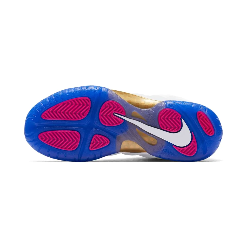 Nike Air Foamposite One Peanut Butter & Jelly (PS) White/Fuchsia Blast-Racer Blue (723946-103)