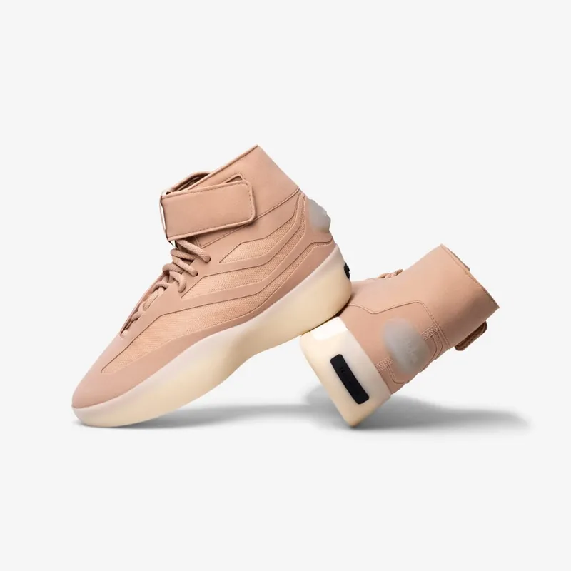 Adidas Fear of God Athletics II High-Top Basketball Shoes Ash Pearl / Ash Pearl / Ash Pearl (JQ8484)
