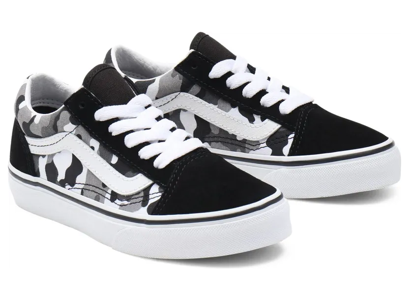 VANS Primary Camo Old Skool Kinderschoenen Zwart (VN000W9T9AI)