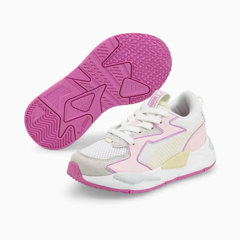 PUMA Rs-Z Outline Kids’ White/Chalk Pink/Anise Flower (384724-03)