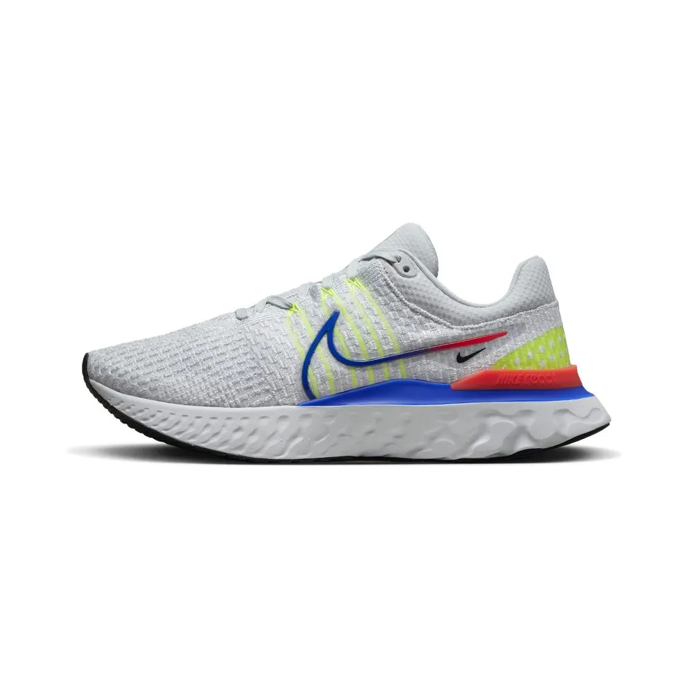 Nike React Infinity Run Flyknit 3 Road Running Grey (DX3353-001)