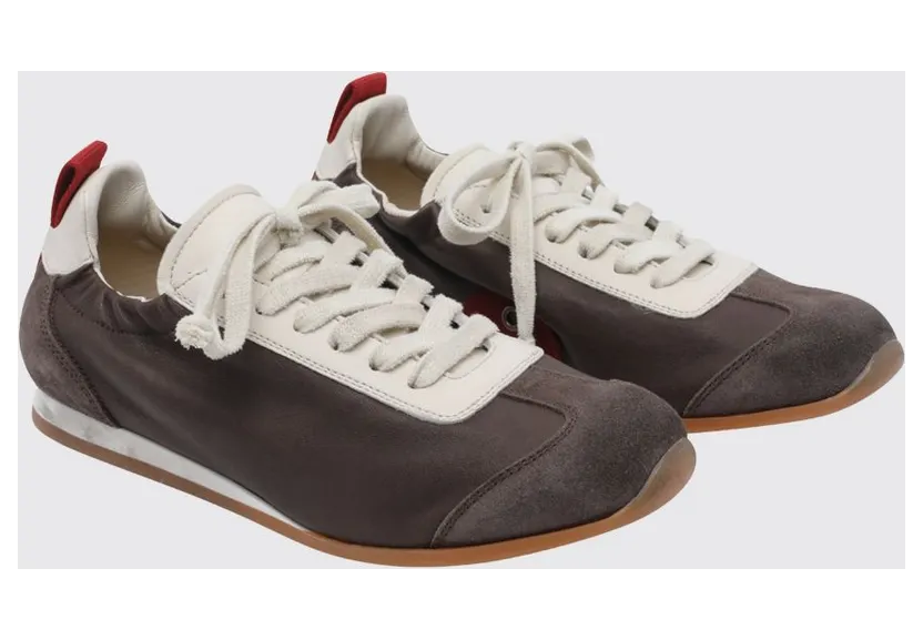 Uma Wang Leather Sneakers Brown (US9087UW600)