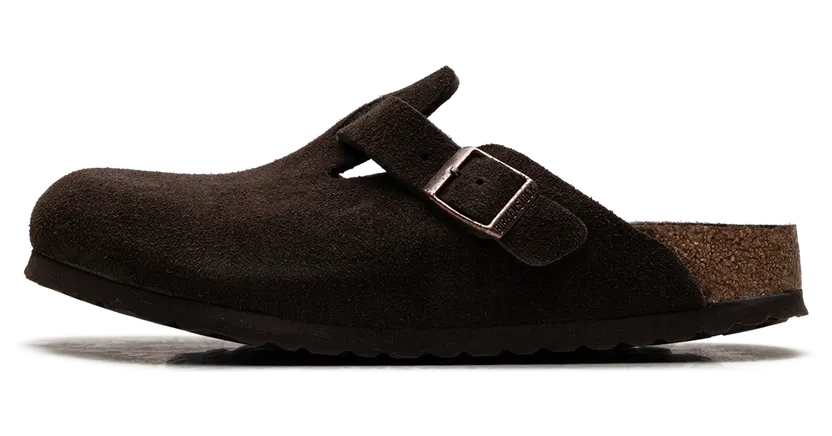 Birkenstock Boston Soft Footbed (Narrow) “Mocha” (660463)