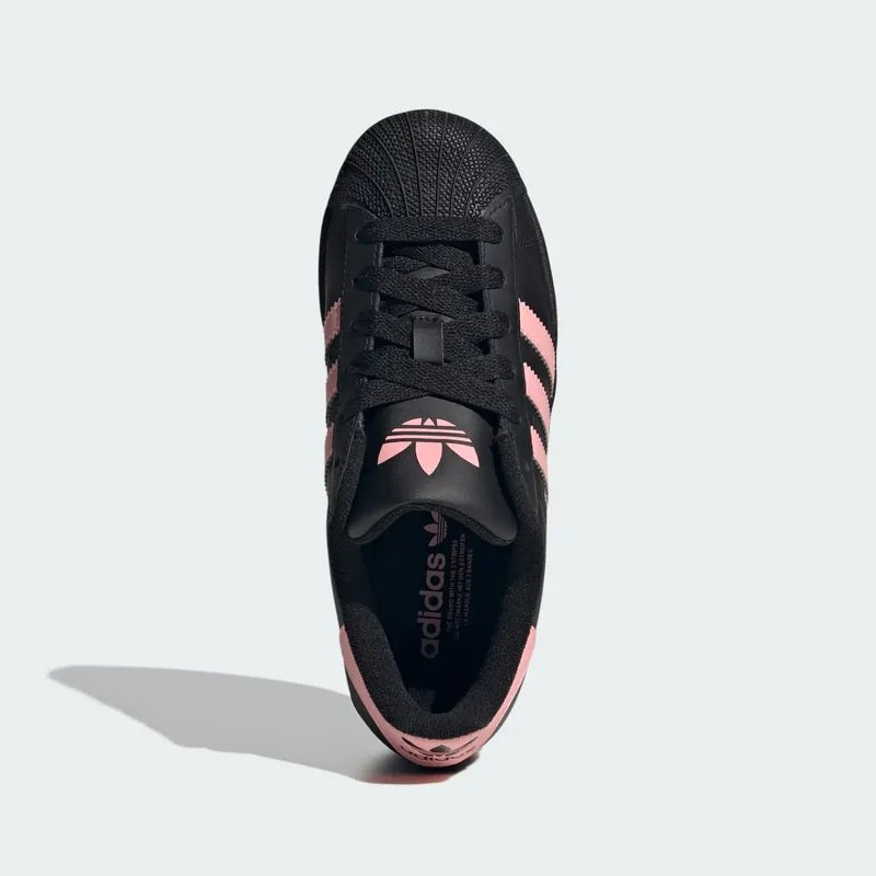 Adidas Superstar II Core Black / Glow Pink / Core Black (JR9862)