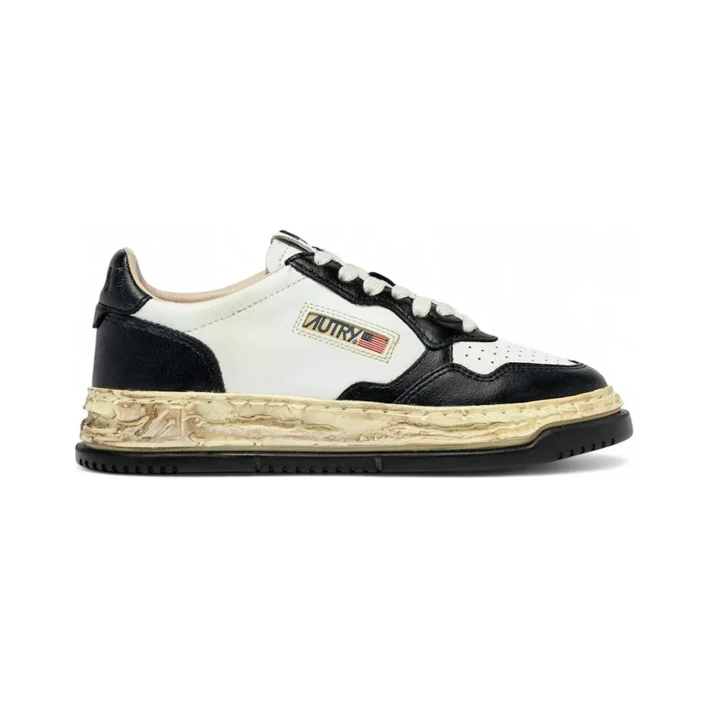 Autry Medalist Low Super Vintage Maison Mihara Yasuhiro General Scale White Black (AVLMMMY3)