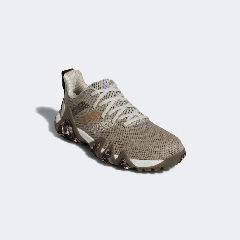 Adidas Codechaos 22 Recycled Polyester Spikeless Golf Shoes Bliss / Brown / Light Purple (GV6679)