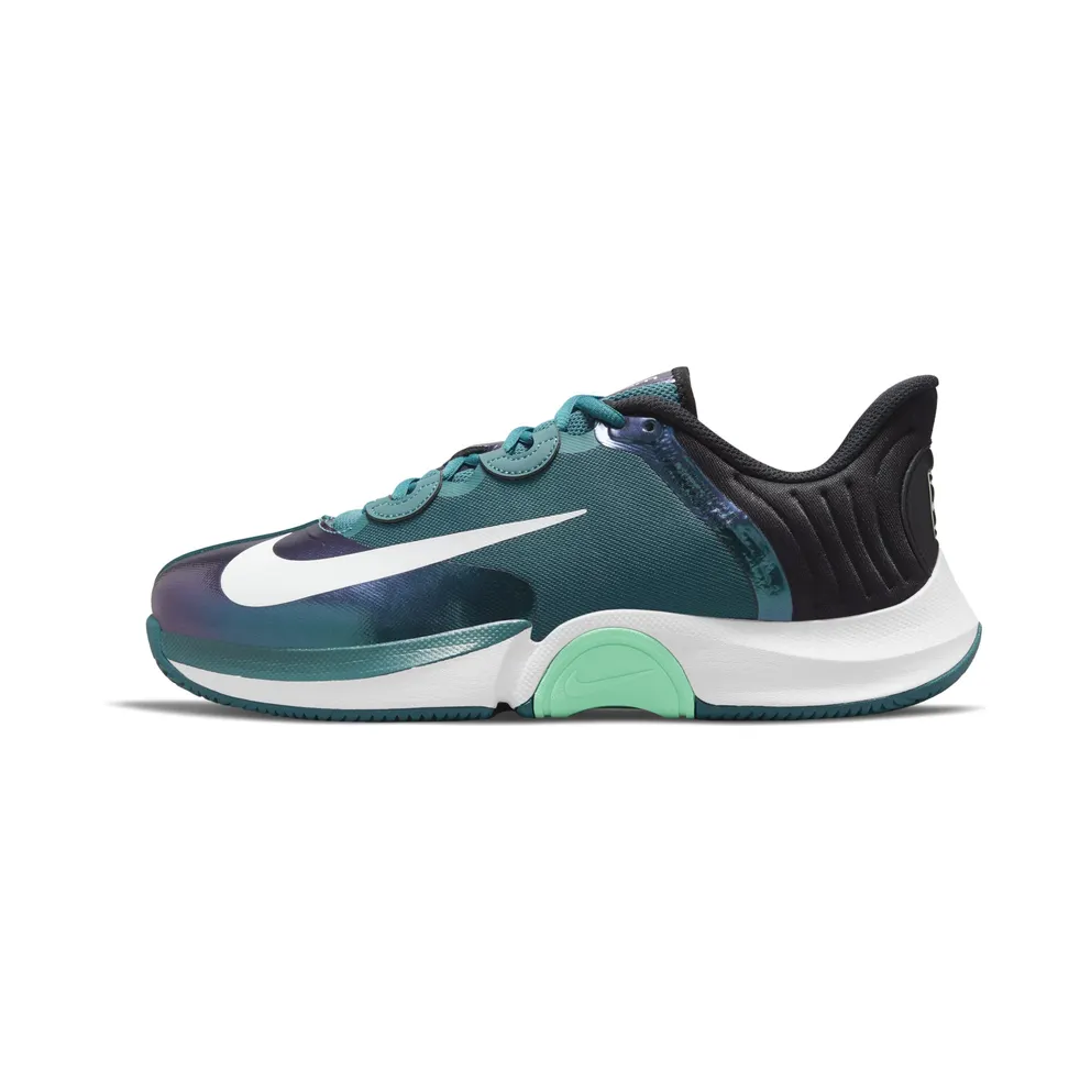 NikeCourt Air Zoom GP Turbo Hardcourt “Dark Teal Green / Black / Green Glow / White” (CK7513-324)