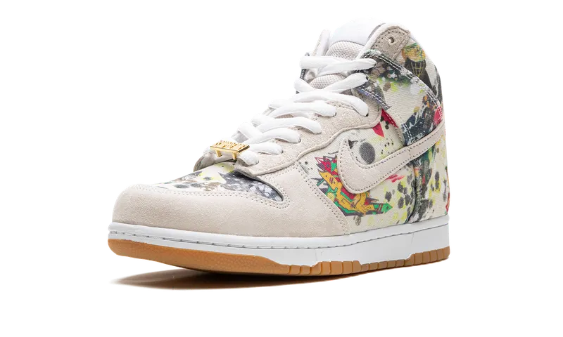 Nike SB Dunk High “Supreme Rammellzee” (FD8779-100)