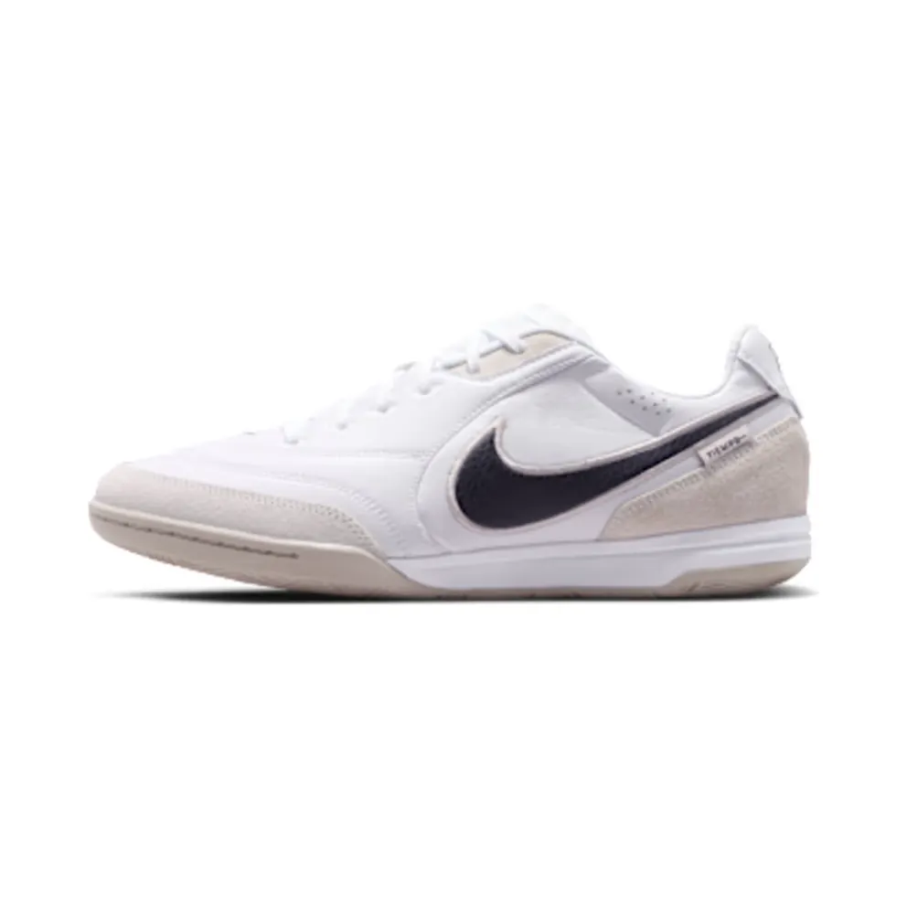 Nike Tiempo Streetgato Indoor/Court Low-Top “White/Moon Particle/Gridiron” (HQ7017-101)