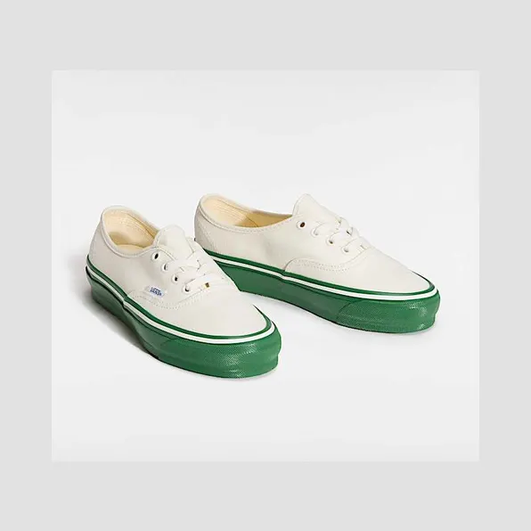 Vans Premium Authentic White Green Midsole (VN000EBNWGR)
