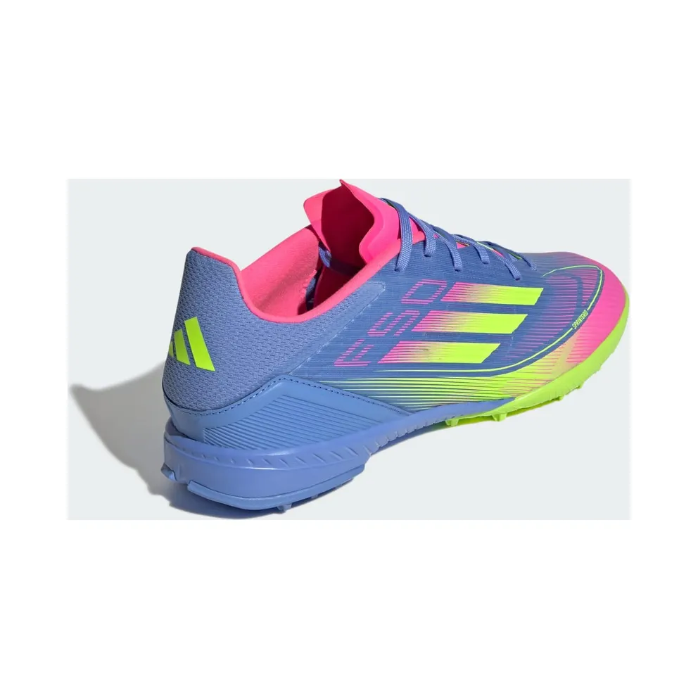 adidas F50 League Turf Blue Fusion Lucid Lemon Lucid Pink (IE1230)