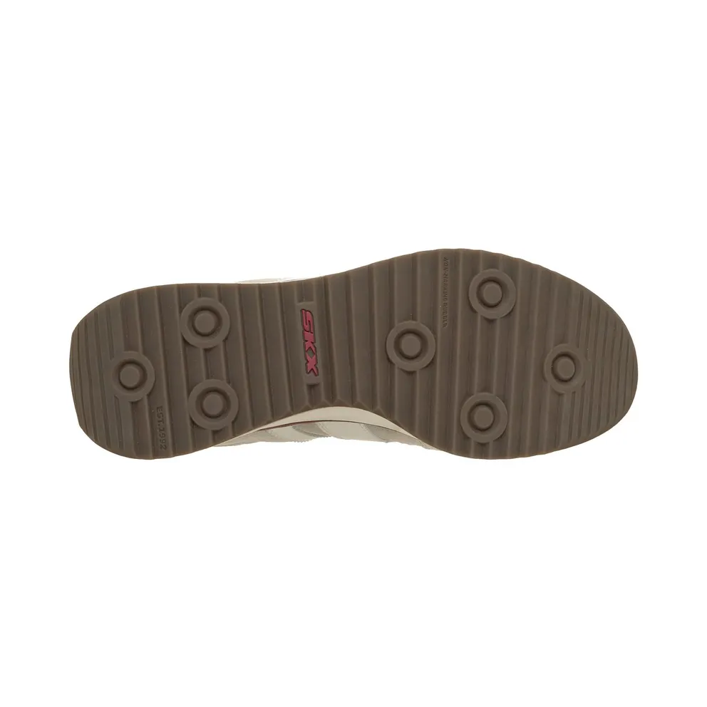 Skechers SKX 92 – Faulen Sneaker Natuurlijk/White