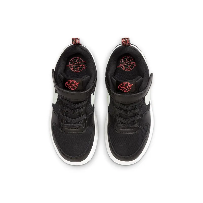 Nike Court Borough Low 2 SE Younger Kids’ Black (CZ7153-001)
