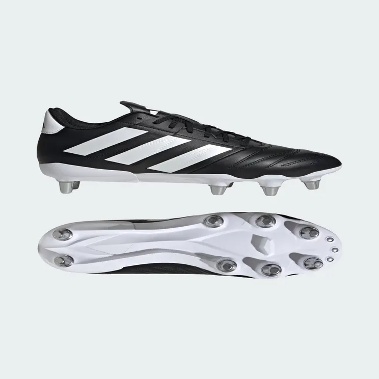adidas Kakari Elite Soft Ground Rugby Boots “Core Black / Cloud White / Core Black” (JQ2330)