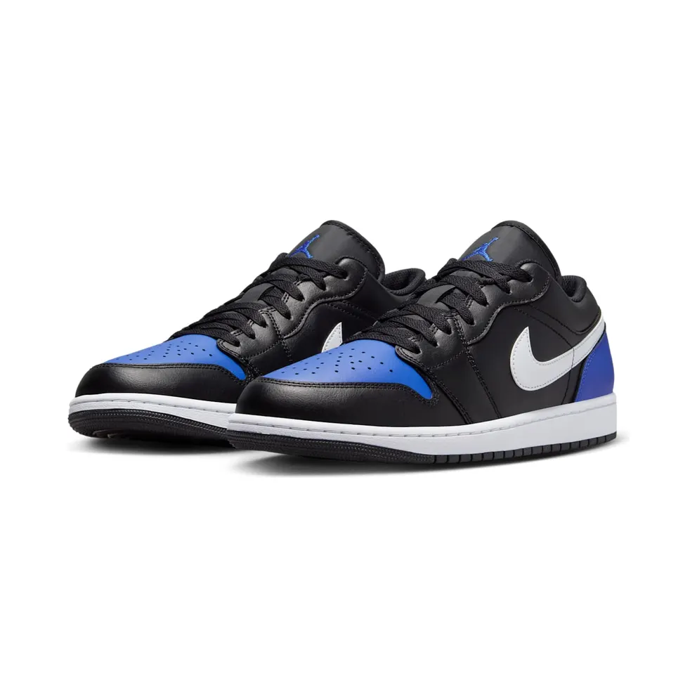 Jordan 1 Low “Black Royal Toe” (553558-042)