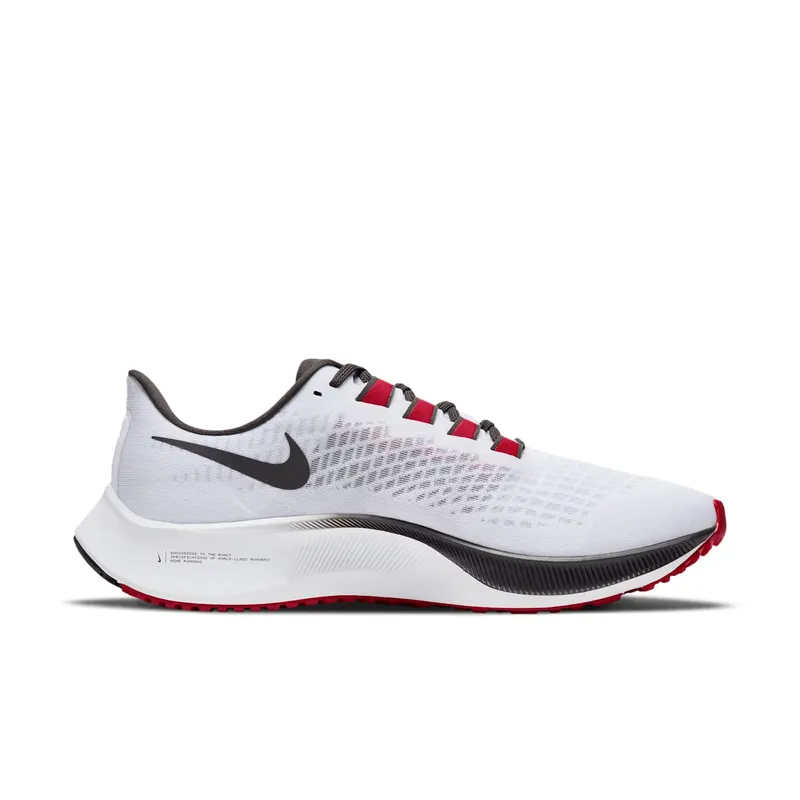 Nike Air Zoom Pegasus 37 Tampa Bay Buccaneers White/Pure Platinum-Deep Pewter-University Red (CZ5439-100)