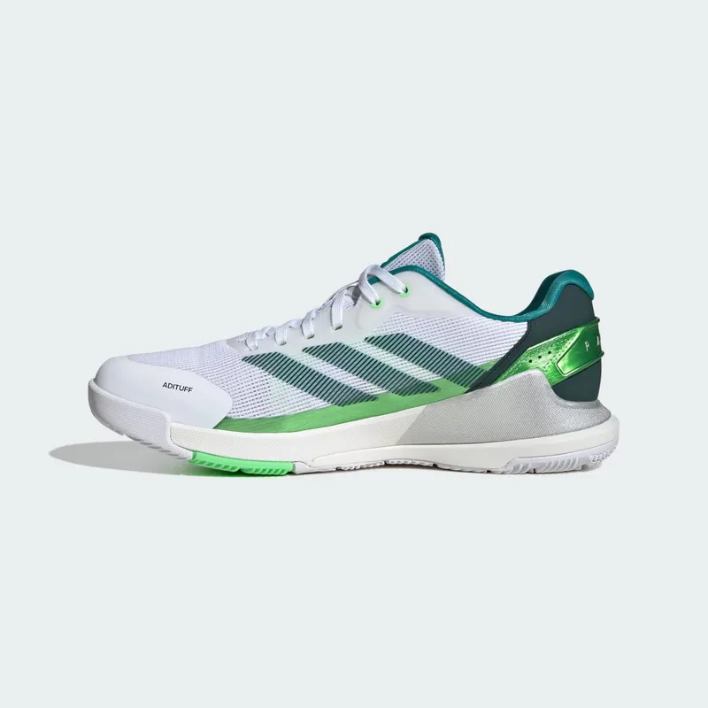 Adidas Crazyquick Padel Cloud White / Aurora Ivy / Lime Burst (JP7231)