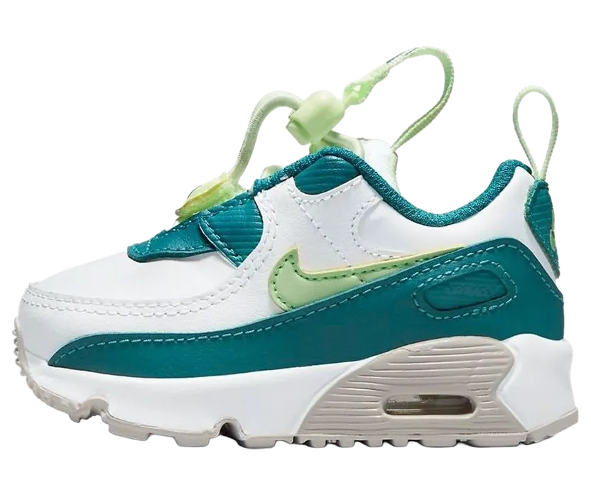 Nike Air Max 90 Toggle TD “White Bright Spruce” (CV0065-124)
