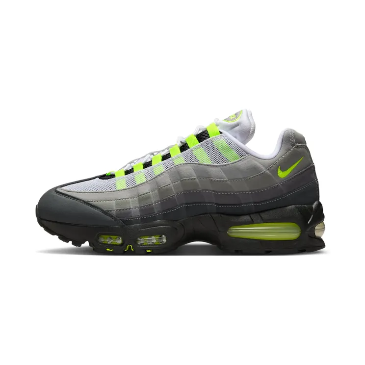 Nike Air Max 95 OG “Black / Cool Grey / Neon Yellow” (HM4740-001)