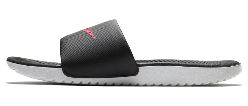 Nike Kawa Slide Black Vivid Pink (W)