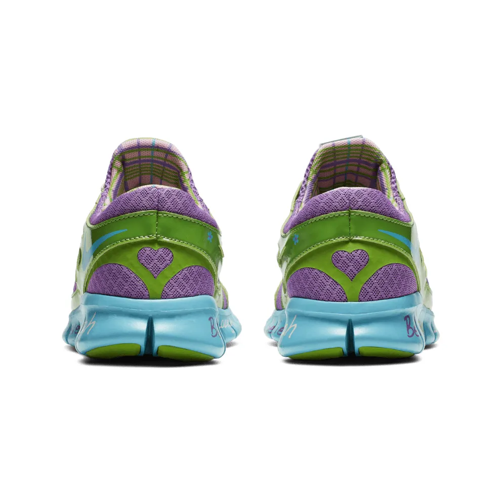 Nike Free Run+ 2 Doernbecher Mackenzie Short 2019 (W) Violet Pop/Turquoise Blue-Green Apple-Prism Pink (437527-543)