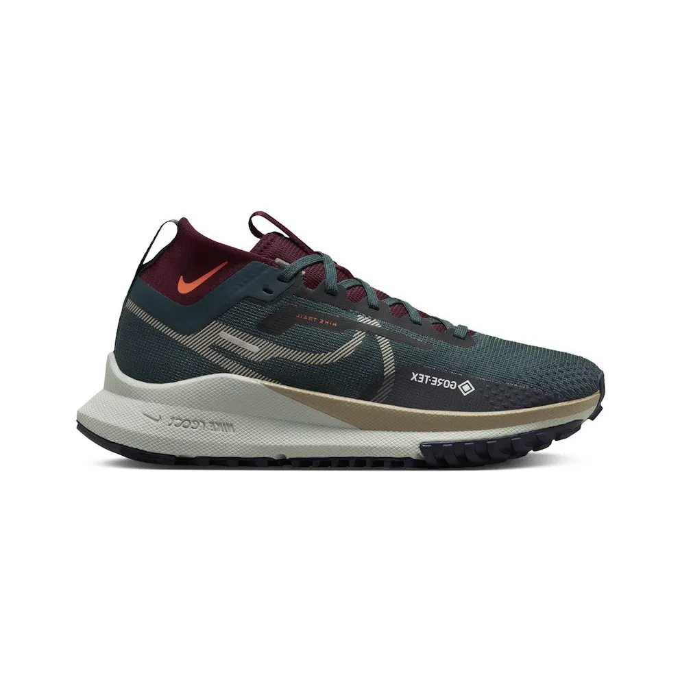 Nike React Pegasus Trail 4 Gore-Tex Deep Jungle Night Maroon Ashen Slate Khaki (DJ7929-302)