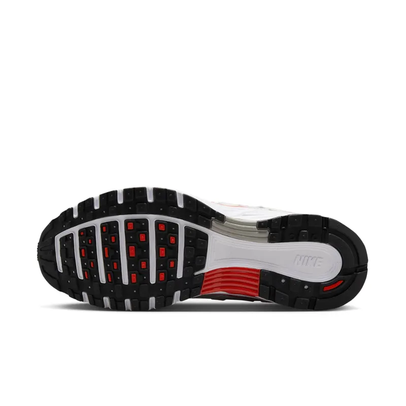 Nike P-6000 “White Platinum Tint Black Picante Red” (BV1021-107)