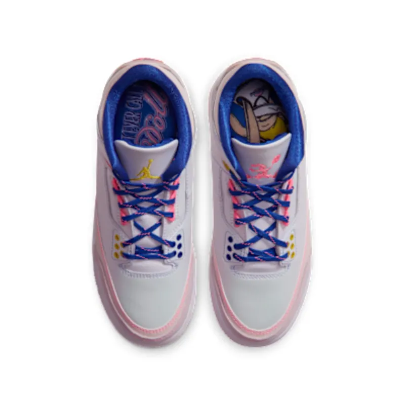 Air Jordan 3 ‘Lola Bunny’ (IZ1694-600): Space Jam voor de kids, maar let op de maten (4)