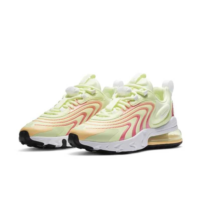 Nike Air Max 270 React Eng Barely Volt Pink Glow (W) Barely Volt/Pink Glow/Atomic Pink (CW3095-700)