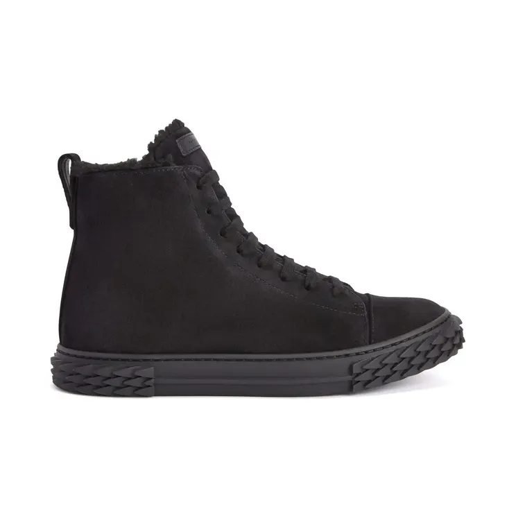 Giuseppe Zanotti Eco-Blabber High-Top-Sneakers “Black” (RW20048004)